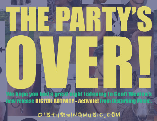 The Party's Over Top Overlay